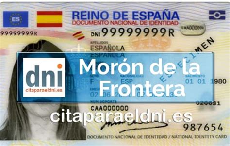 cita dni morón de la frontera|DNI Morón de la Frontera